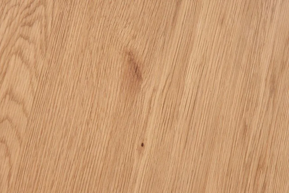 Zestaw 2 stolików kawowych NICEA 2 dąb/czarny na metalowych nogach | MIRAT. styl LOFT
