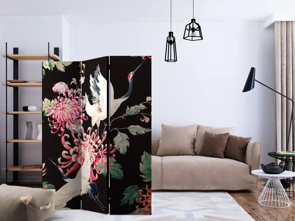 Parawan akustyczny Orient 135x172 cm 3-częściowy wielokolorowy | MIRAT.