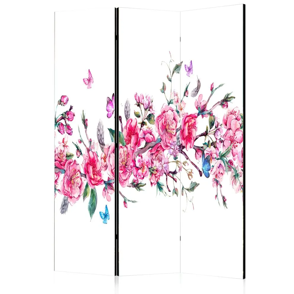 Parawan akustyczny Orient 135x172 cm 3-częściowy szary | MIRAT.