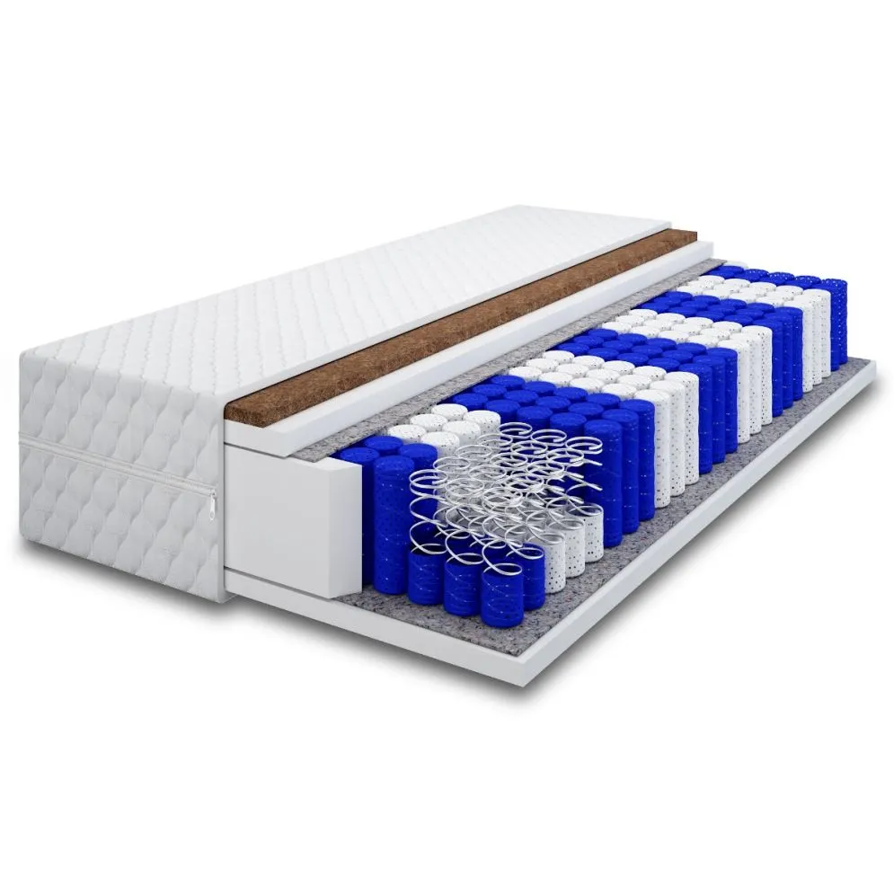 Łóżko młodzieżowe AURA 2 80x200 zielone z tapicerowanym zagłówkiem i szufladą I sklep meblowy MIRAT.