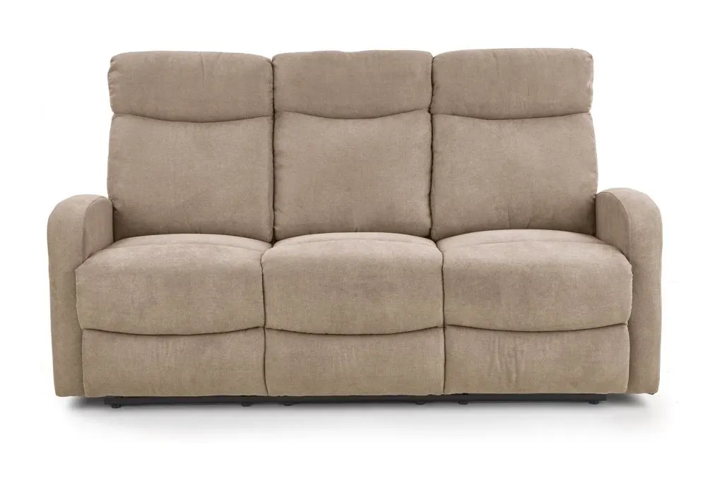 Sofa OSLO 3S beżowa z funkcją rozkładania trzyosobowa I sklep meblowy MIRAT.