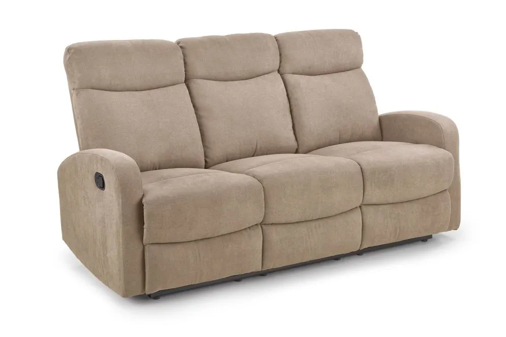 Sofa OSLO 3S beżowa z funkcją rozkładania trzyosobowa I sklep meblowy MIRAT.