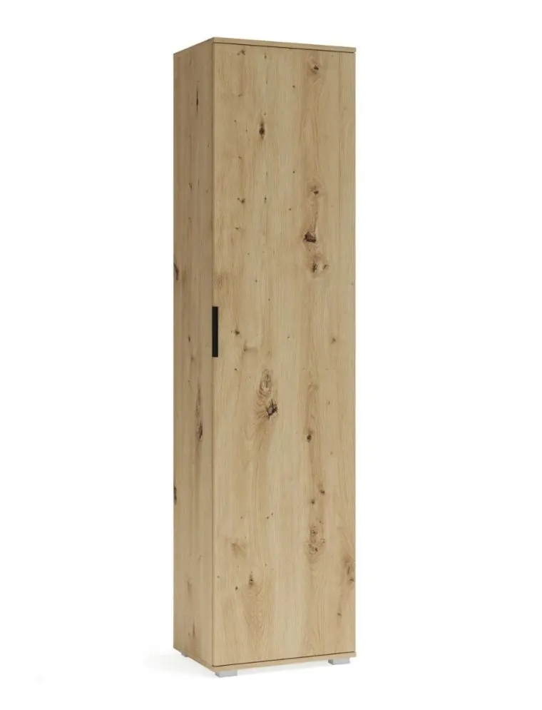 Szafa CLIF SL-50 dąb artisan do przedpokoju wysoka I sklep meblowy MIRAT. styl SKANDYNAWSKI kolekcja CLIF
