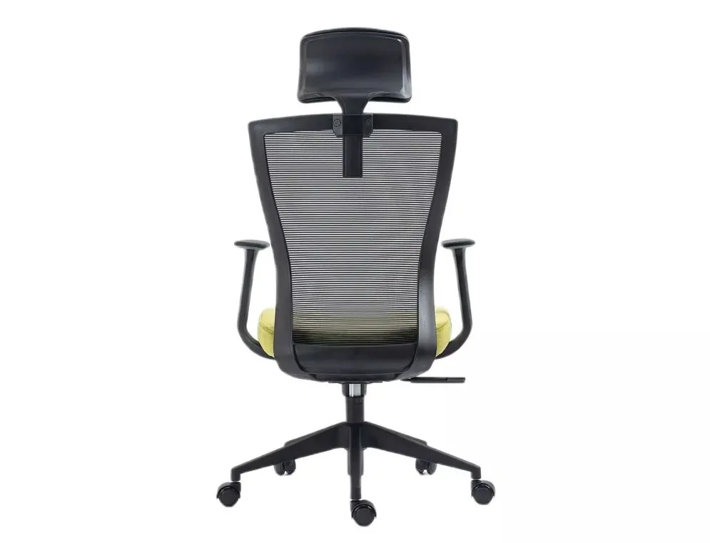 Fotel biurowy Q-328H czarny/zielony z mechanizmem MULTIBLOCK I sklep meblowy MIRAT.