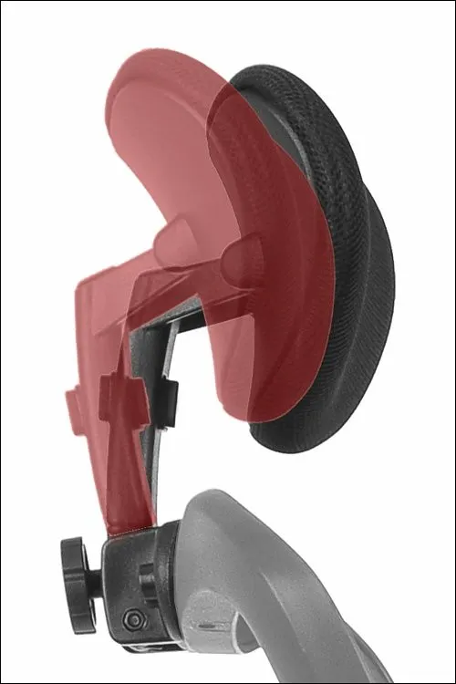 Fotel biurowy HN-5038 czarny ergonomiczny do biurka | MIRAT.