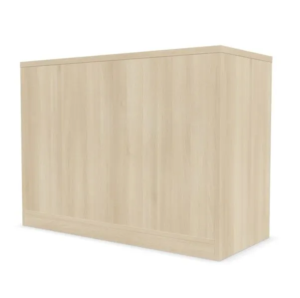 Szafka biurowa przesuwna EASY SPACE CABINET S 1.5-OH 100cm akacjowa zamykana I sklep meblowy MIRAT.
