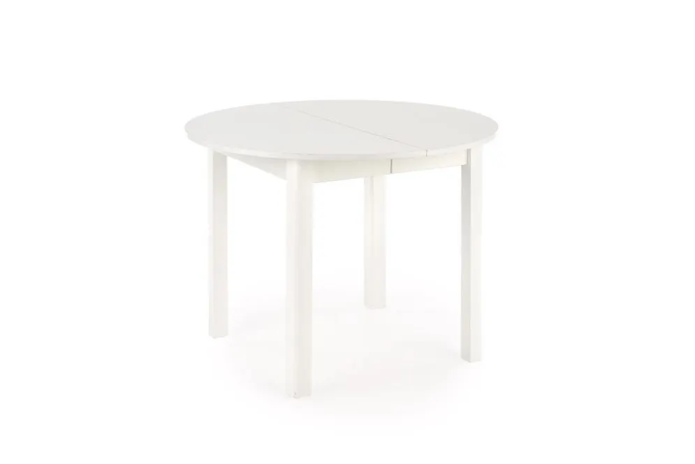 Stół RINGO 102(142)x102 biały rozkładany okrągły | MIRAT. w stylu kolekcja