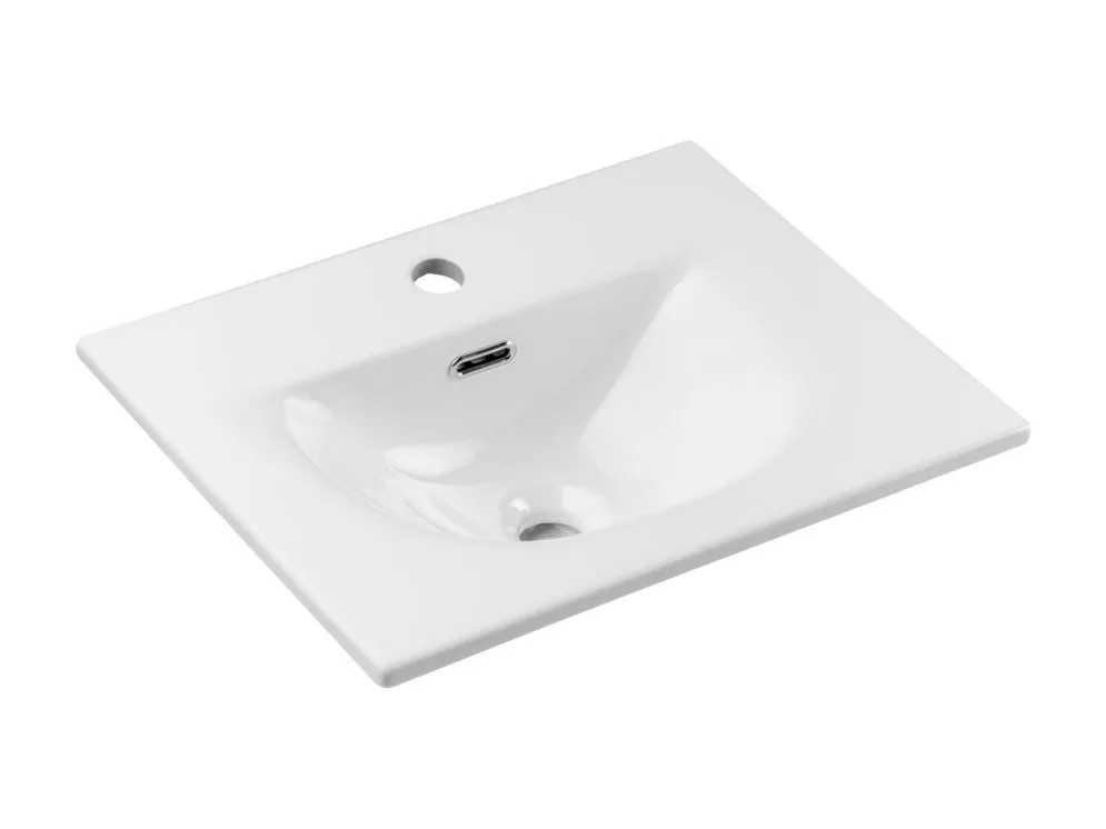 Szafka pod umywalkę NOVA CASHMERE 82-50-2S 50cm kaszmirowa ryflowane fronty I sklep meblowy MIRAT. styl RYFLOWANY
