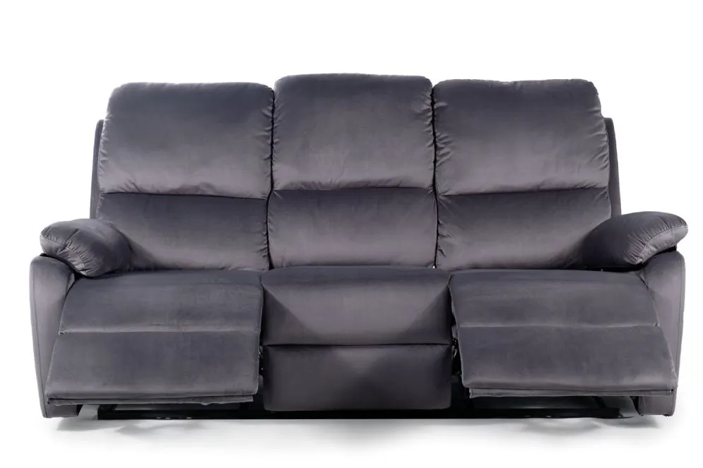 Sofa rozkładana SPENCER 3 VELVET szara nowoczesna I sklep meblowy MIRAT.