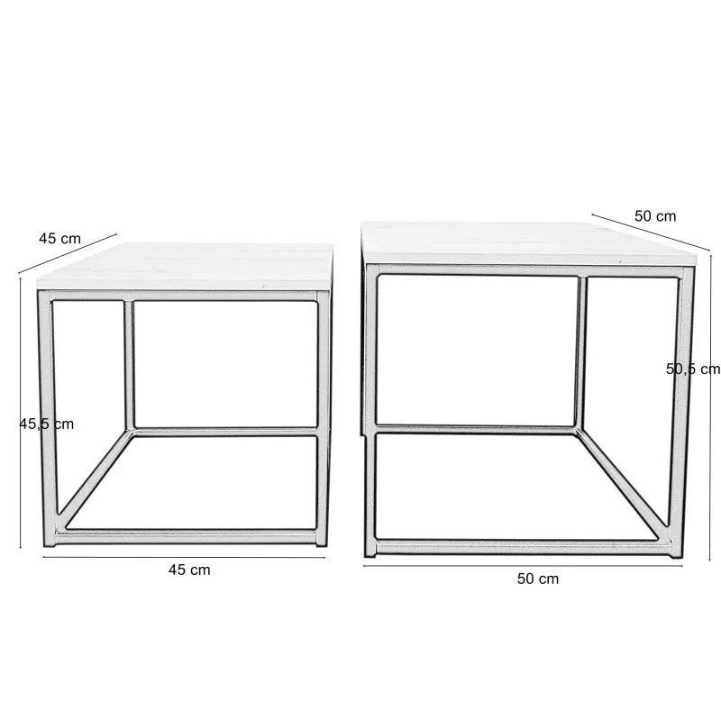 Stolik kawowy 2w1 CUBE marmur czarny/złoty metalowy I sklep meblowy MIRAT. styl LOFT