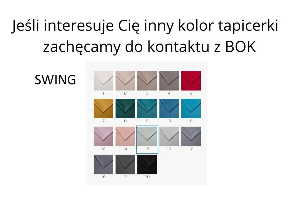 Narożnik z funkcją spania LINDA VELVET miętowy prawy wygodny I sklep meblowy MIRAT.