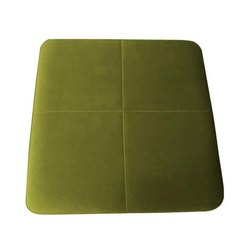 Taboret MAESTRO LOW BL VELVET oliwkowy na metalowych nogach | MIRAT. w stylu  kolekcja