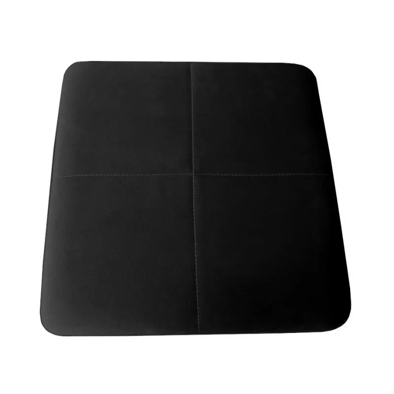 Taboret MAESTRO LOW MG VELVET czarny na metalowych nogach | MIRAT. w stylu kolekcja