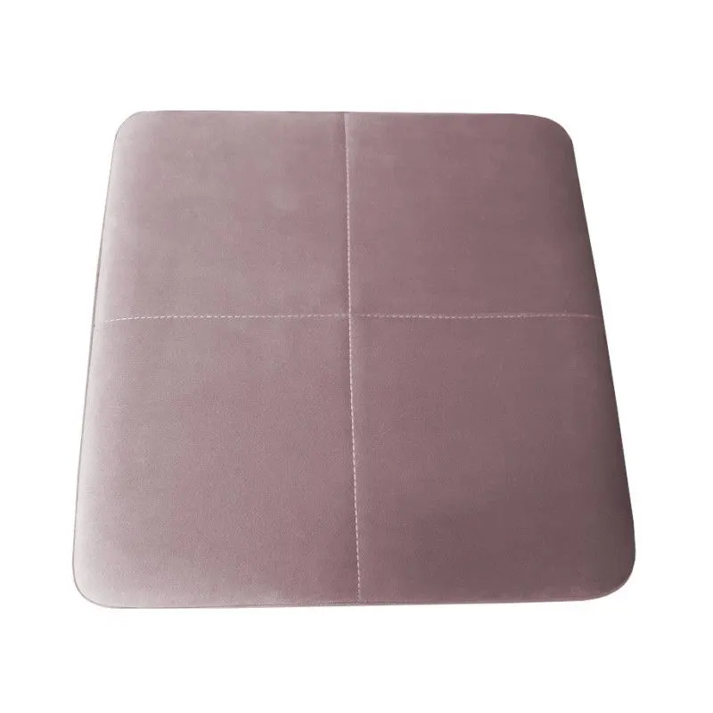 Taboret MAESTRO MG VELVET jasno różowy na metalowych nogach | MIRAT. w stylu  kolekcja