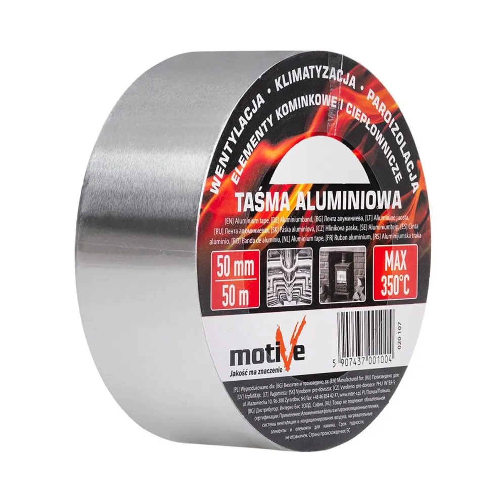 Taśma aluminiowa 50mm/50m ht 350° Motive | MIRAT