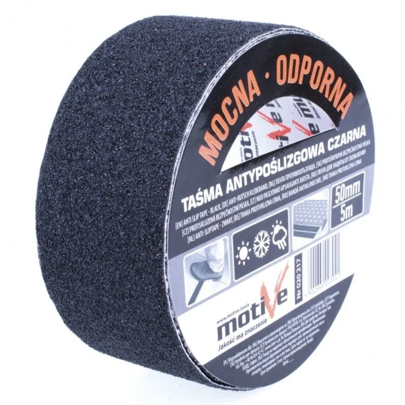 Taśma antypoślizgowa czarna 50mm/5m Motive | MIRAT