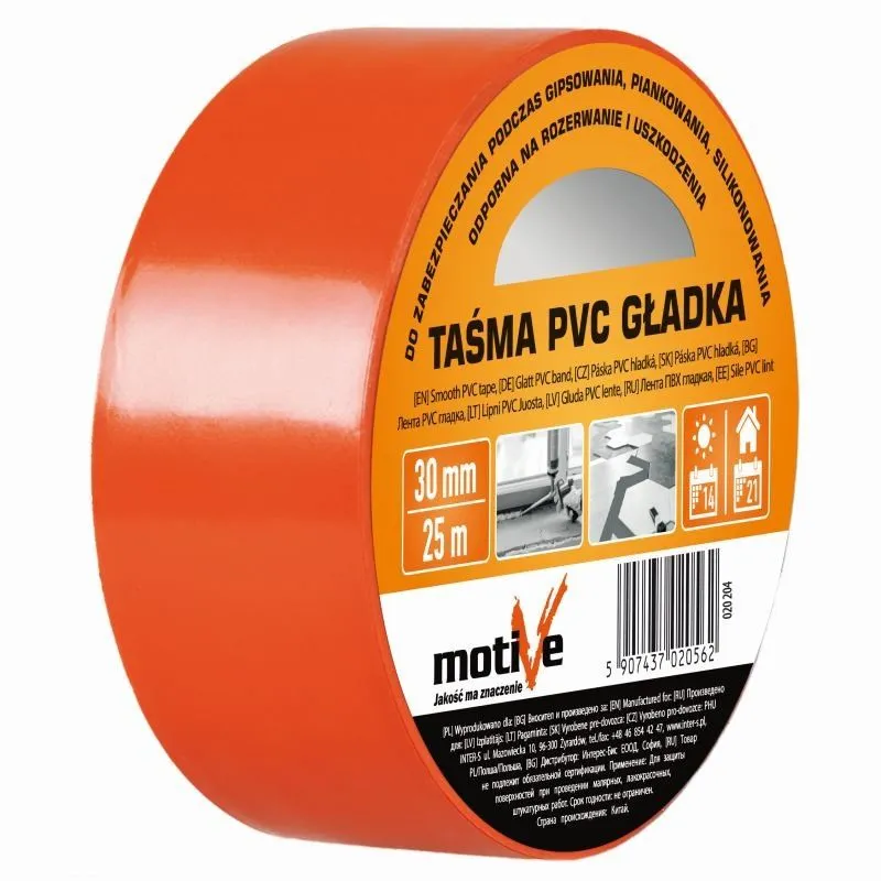 Taśma pvc gładka 30mm/25m Motive | MIRAT