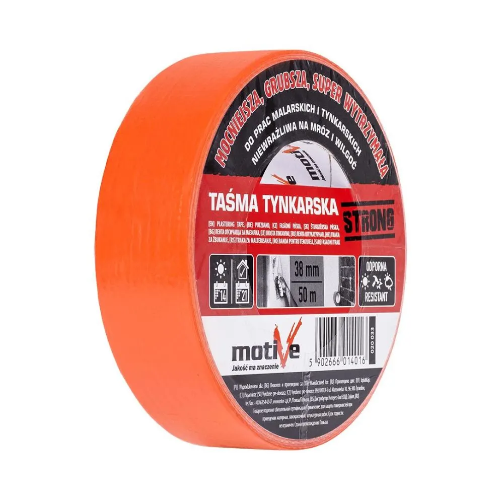 Taśma tynkarska strong 38mm/50m Motive | MIRAT