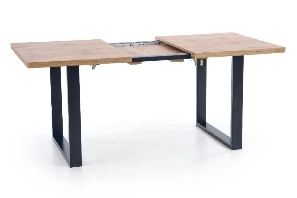 Stół VENOM 135(185)x90 dąb wotan | MIRAT. w stylu LOFT kolekcja