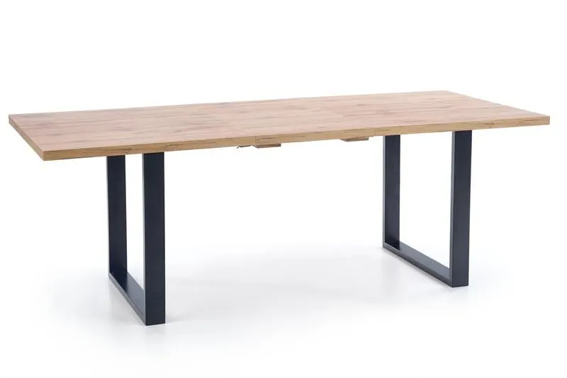 Stół VENOM 135(185)x90 dąb wotan | MIRAT. w stylu LOFT kolekcja
