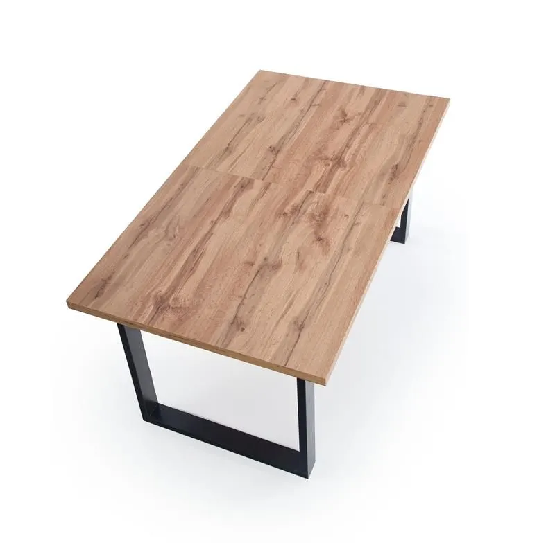 Stół VENOM 135(185)x90 dąb wotan | MIRAT. w stylu LOFT kolekcja