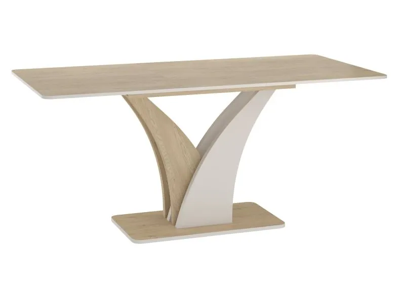 Nowoczesny stół rozkładany Vento 120(160)x68 cm dąb kaszmir | MIRAT