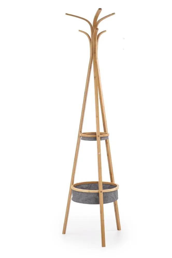 Wieszak W-63 drewniany do przedpokoju | MIRAT. styl SKANDYNAWSKI