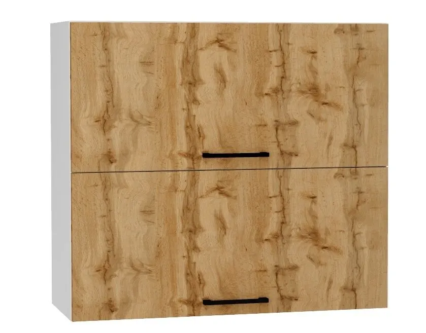Szafka kuchenna wisząca 80 BONO W80 GRF/2 dąb wotan I sklep meblowy MIRAT. styl LOFT
