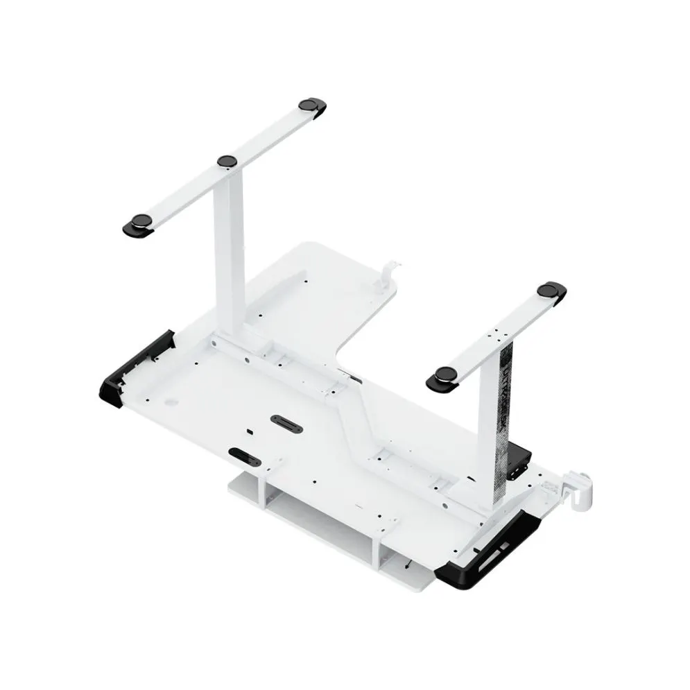 Biurko gamingowe WINGER białe ULTRADESK | MIRAT.