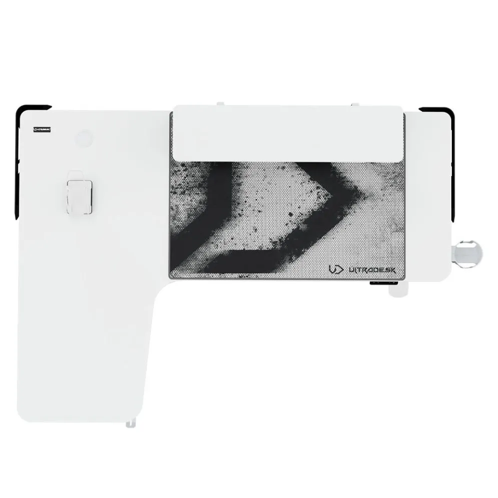 Biurko gamingowe WINGER białe ULTRADESK | MIRAT.