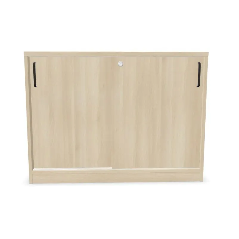 Szafka biurowa przesuwna EASY SPACE CABINET S 1.5-OH 100cm akacjowa zamykana I sklep meblowy MIRAT.