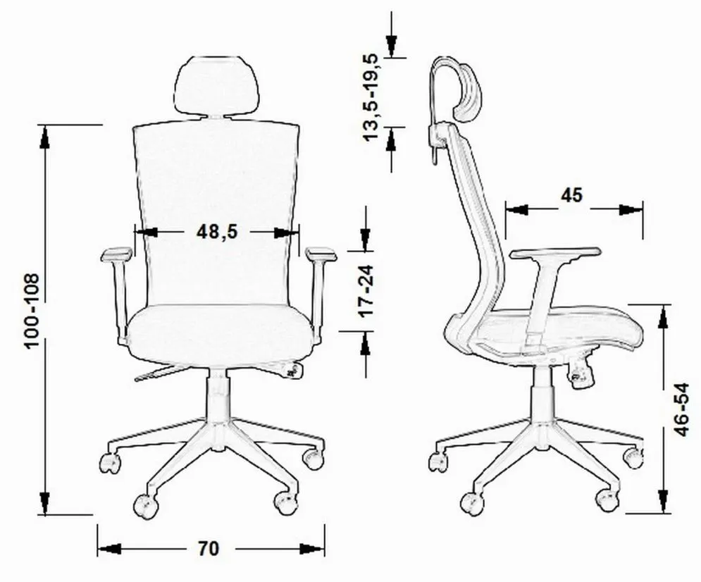 Fotel biurowy SMART zielony z podłokietnikami | MIRAT.