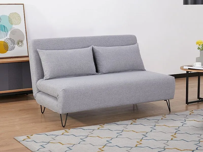 Sofa rozkładana z funkcją spania ZENIA szara bez podłokietników | MIRAT. w stylu kolekcja