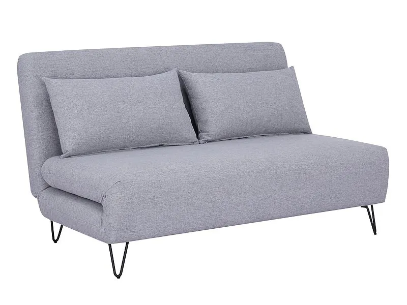 Sofa rozkładana z funkcją spania ZENIA szara bez podłokietników | MIRAT. w stylu kolekcja