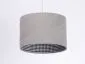 Lampa wisząca HOME 30 szara aksamitna polskiej produkcji | MIRAT.