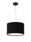 Lampa wisząca HOME 30 czarna/biała walec nowoczesna | MIRAT. w stylu  kolekcja