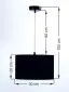 Lampa wisząca HOME 30 czarna/biała walec nowoczesna | MIRAT. w stylu  kolekcja