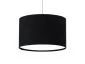 Lampa wisząca HOME 30 czarna/biała walec nowoczesna | MIRAT. w stylu  kolekcja