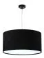 Lampa wisząca HOME 50 czarna/biała duża do kuchni | MIRAT. w stylu kolekcja