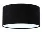 Lampa wisząca HOME 50 czarna/biała duża do kuchni | MIRAT. w stylu kolekcja