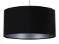 Lampa wisząca HOME 50 czarna/srebrna w stylu glamour | MIRAT. w stylu  kolekcja