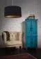 Lampa wisząca HOME 60 czarna/złota w kształcie walca | MIRAT. w stylu kolekcja