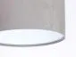 Lampa wisząca HOME 30 szara/biała ręcznie robiona welurowa | MIRAT. w stylu  kolekcja