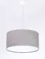 Lampa wisząca HOME 40 szara/biała do salonu polskiej produkcji | MIRAT. w stylu  kolekcja