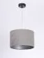 Lampa wisząca HOME 30 szara/srebrna mała do sypialni | MIRAT. w stylu  kolekcja