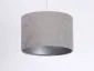 Lampa wisząca HOME 30 szara/srebrna mała do sypialni | MIRAT. w stylu  kolekcja