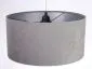 Lampa wisząca HOME 60 szara/srebrna welurowa polskiej produkcji | MIRAT. w stylu  kolekcja