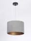 Lampa wisząca HOME 30 szara/złota nowoczesna polskiej produkcji | MIRAT. w stylu  kolekcja