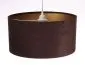 Lampa wisząca HOME 40 brązowa/złota polskiej produkcji | MIRAT. w stylu kolekcja