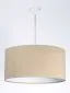 Lampa wisząca HOME 60 beżowa/biała duża nad stół do jadalni | MIRAT. w stylu  kolekcja